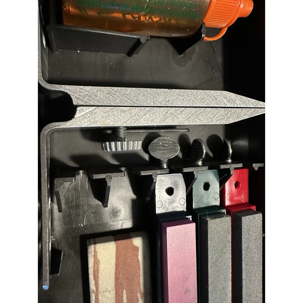 Lansky Standard Precision 3-Stone Knife Sharpening System LKC03 Made In USA